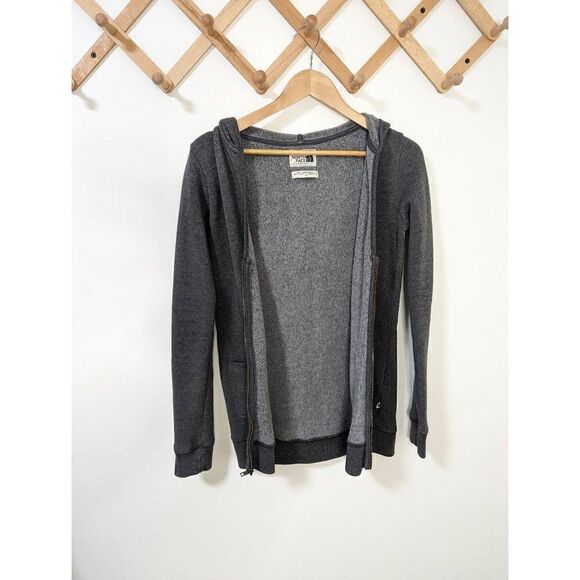 The North Face Gray Women's Cardigan Style Zip Sweater - Size Small - Picture 6 of 7